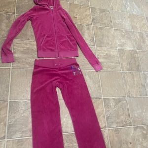 Vintage juicy couture tracksuit.